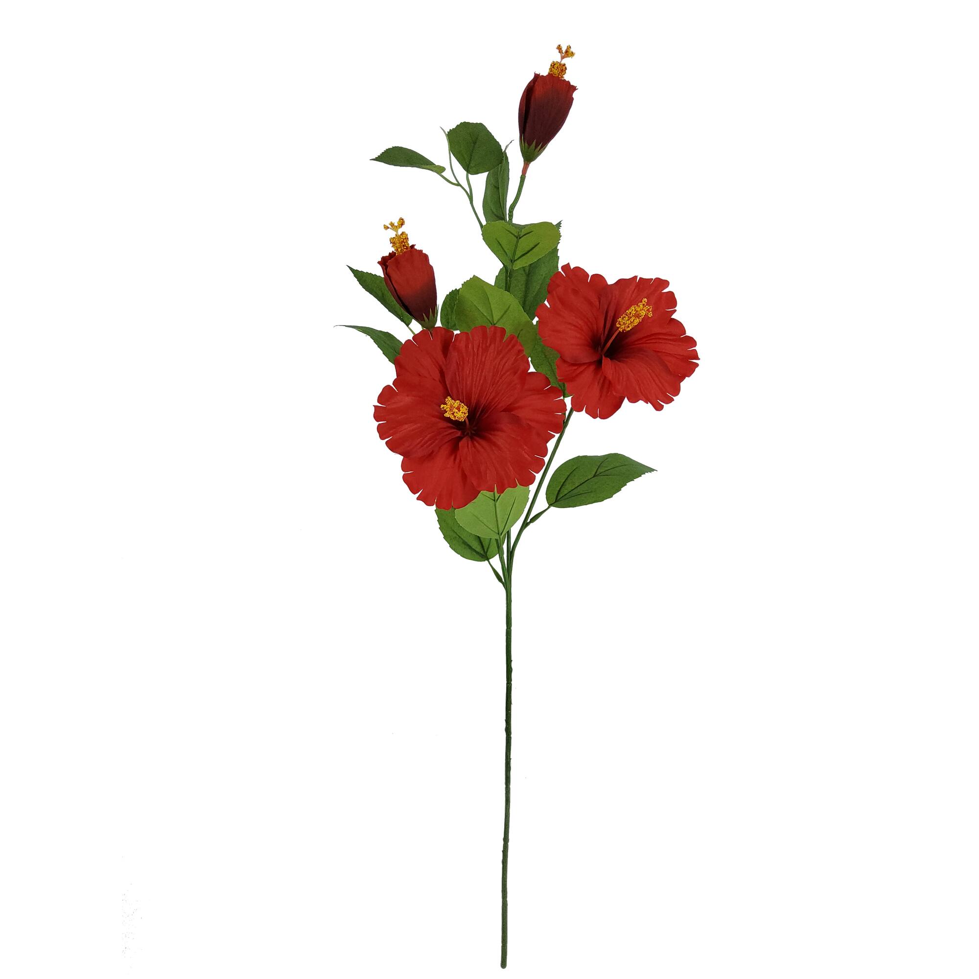 29" Red Hibiscus Stem by Ashland®